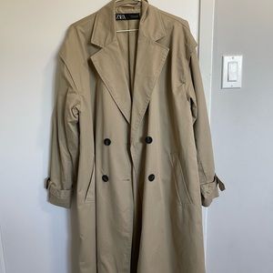 Zara oversized trench coat